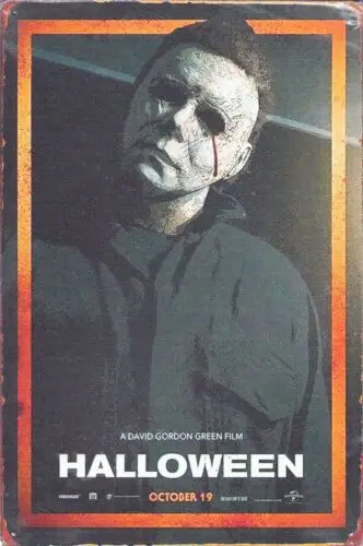 Halloween 2018 - Slasher, Michael Meyers Horror Movie Tin Metal Sign