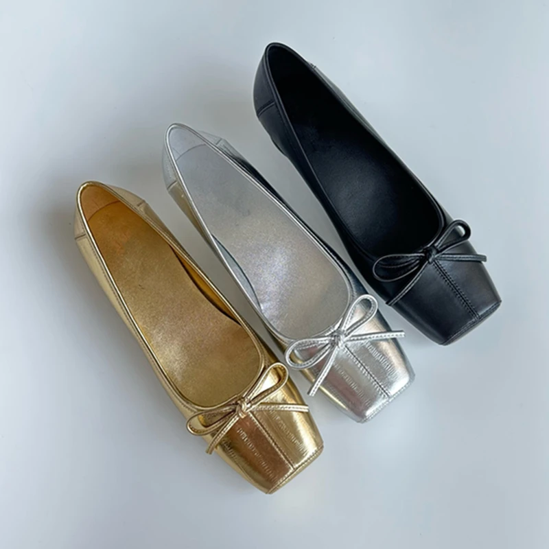 

Maxdutti Minimalist 3cm Thick Heel Sandals For Women 2025 Summer Shoes French Fashion Ladies Vintage Square Toe Loafers Shoes Wo