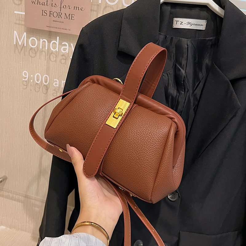 Brand Women Evening Bag Luxury PU Leather Shoulder Crossbody Bags With Short Handle 2023 Luxury Designer Female Small Handbag