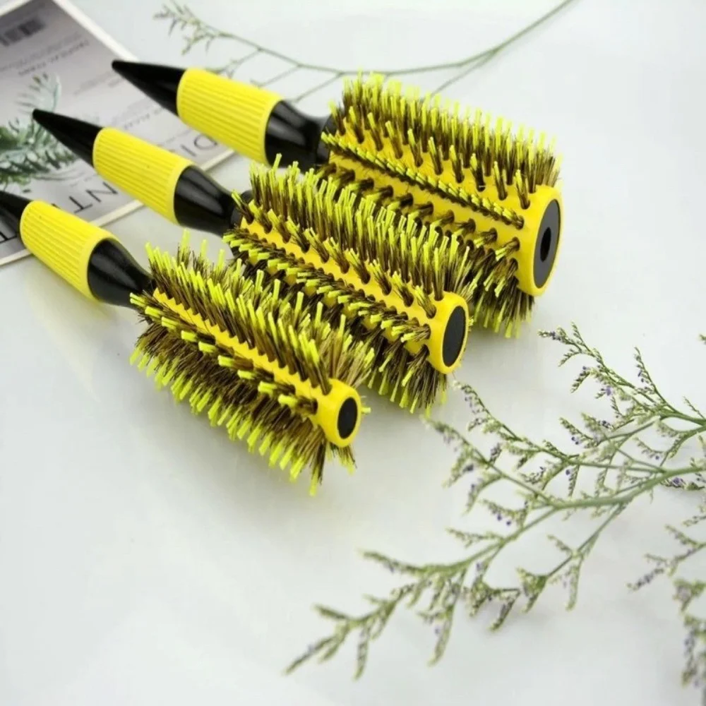Kit de Escovas para Pentear e Secar com Cabo Ergonômico Antiderrapante, Design Leve e Resistente para Uso Profissional e Diário