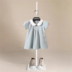Baby Dresses Embroidery Cute Summer Girls Clothes Princess Dress Birthday Party for 2-7Years Girl Infant Toddler Girls Clothing