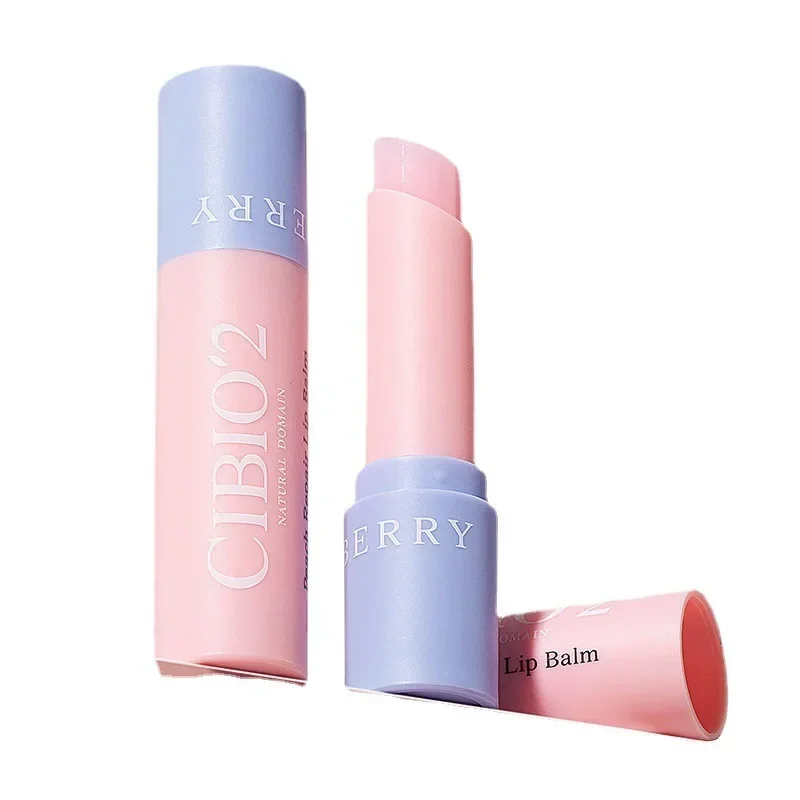 

Original Thailand CIBIO'2 Peach Plant Extract Lipstick Moisturizing Lip Balm Moisturize Fade LipLines Anti-crack Lipstick Beauty