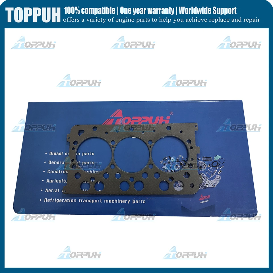 D782 New Cylinder Head Gasket For Kubota D782 D782-EBH Bobcat 320 322