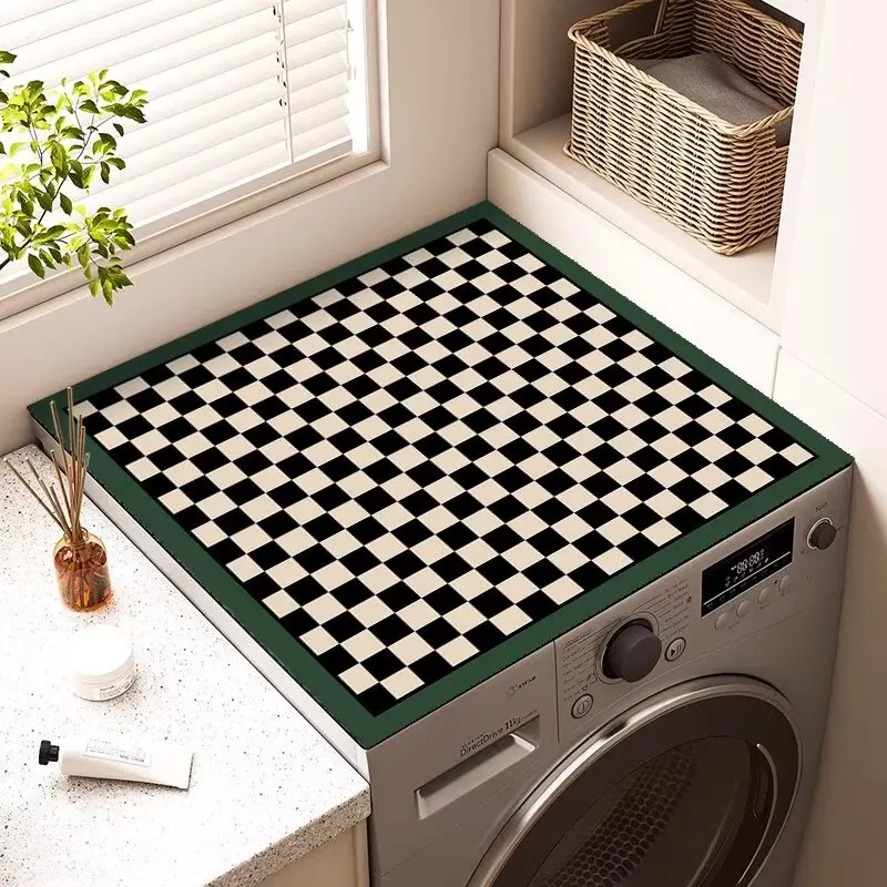 Abdeckpolster für Waschmaschinen, Matratze mit Kieselalgenschlammstaub, Nachttisch, Kühlschrank, Sonnenschutzabdeckung, Abdeckung für Mikrowellenherde