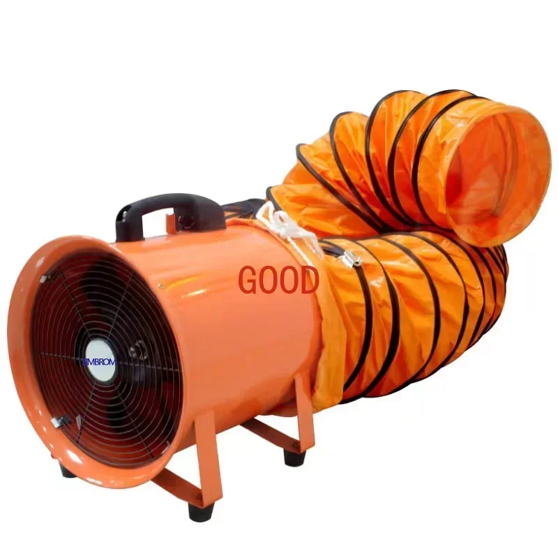 Portable axial fan 220V mobile exhaust fan