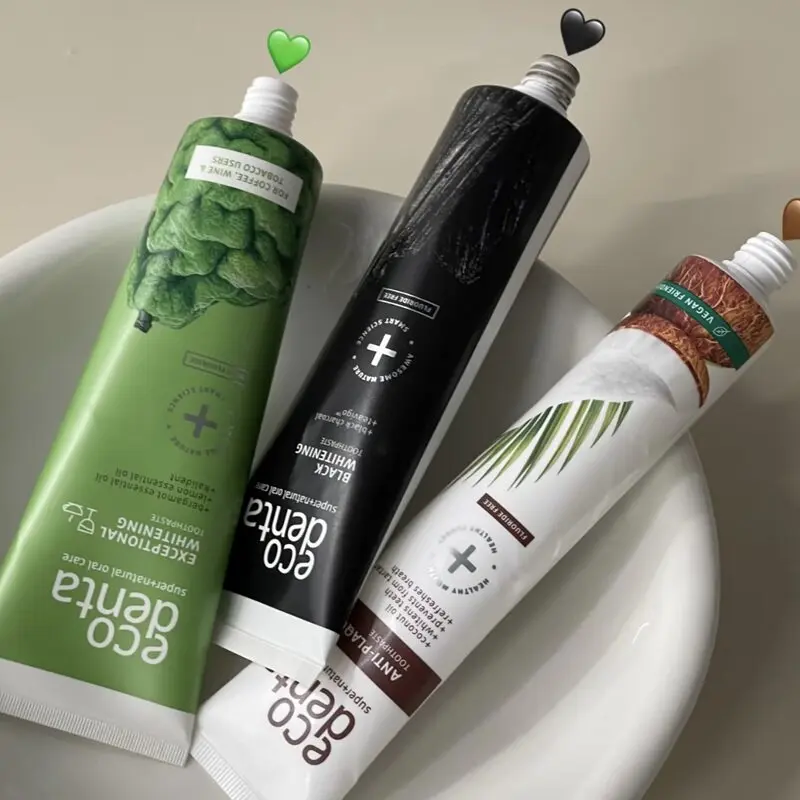 ECODENTA Toothpaste 100ml, Gentle Cleaning for Teeth & Gums, Freshens Breath & Promotes Whiter, Healthier Smile
