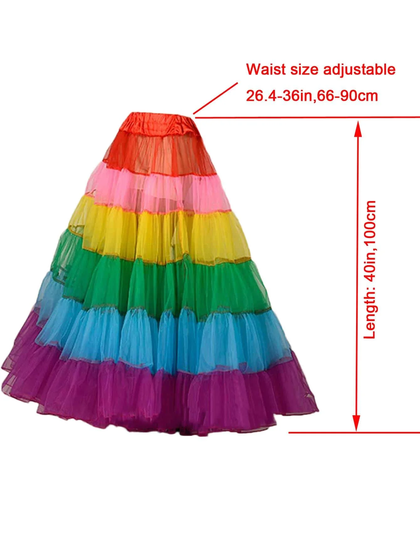 Kleurblok Petticoat