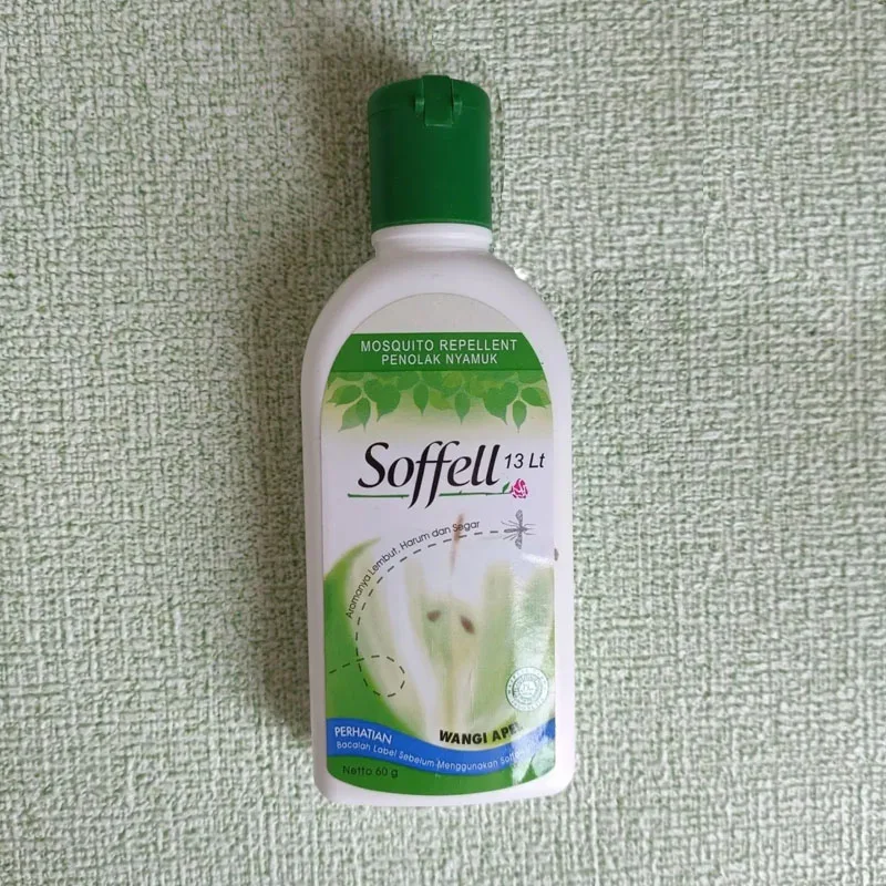 Kem Xua Muoi Soffell Mosquito Repellent Penolak Nyamuk Lotion Floral fragrance Fresh And Comfortable