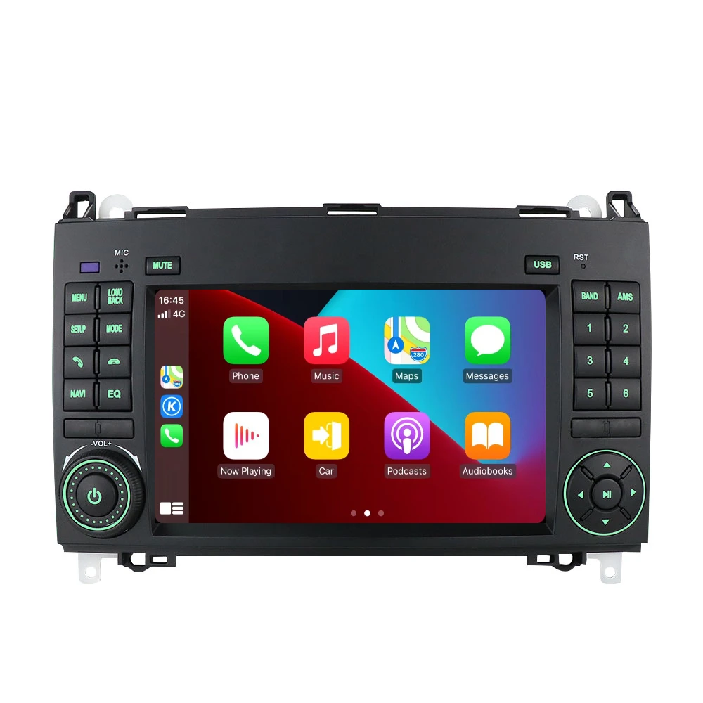 

STLF2din Android Car Radio Stereo Player for Mercedes Benz B200 B Class W169 W245 Viano Vito W639 Sprinter W906 Carplay BT 2004-