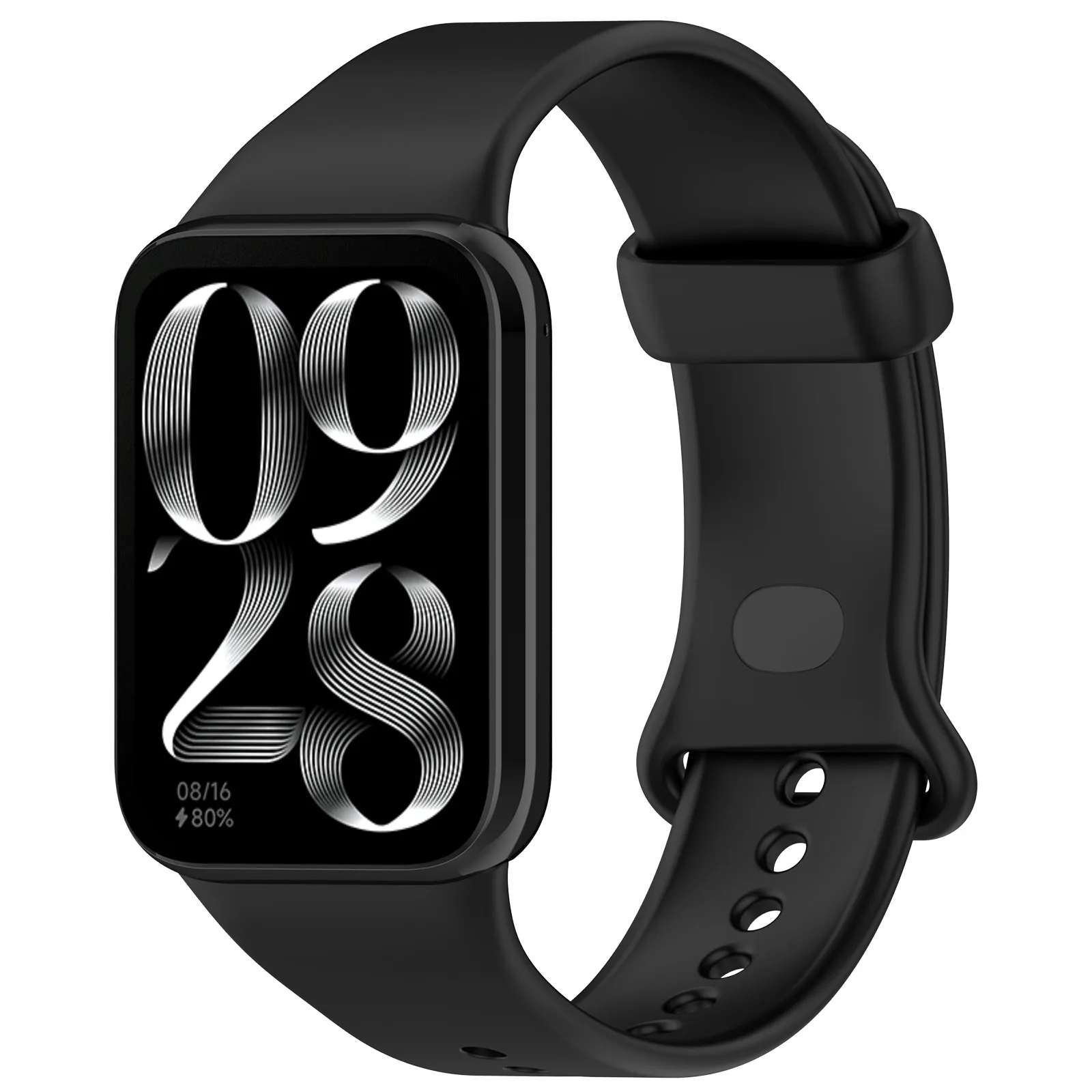 Offizielles Silikonarmband für Xiaomi Smart Mi Band 8 Pro/9 Pro, Atmungsaktives Armband, Zubehör, Redmi Watch 6/5/4 Armbänder – Detail 1