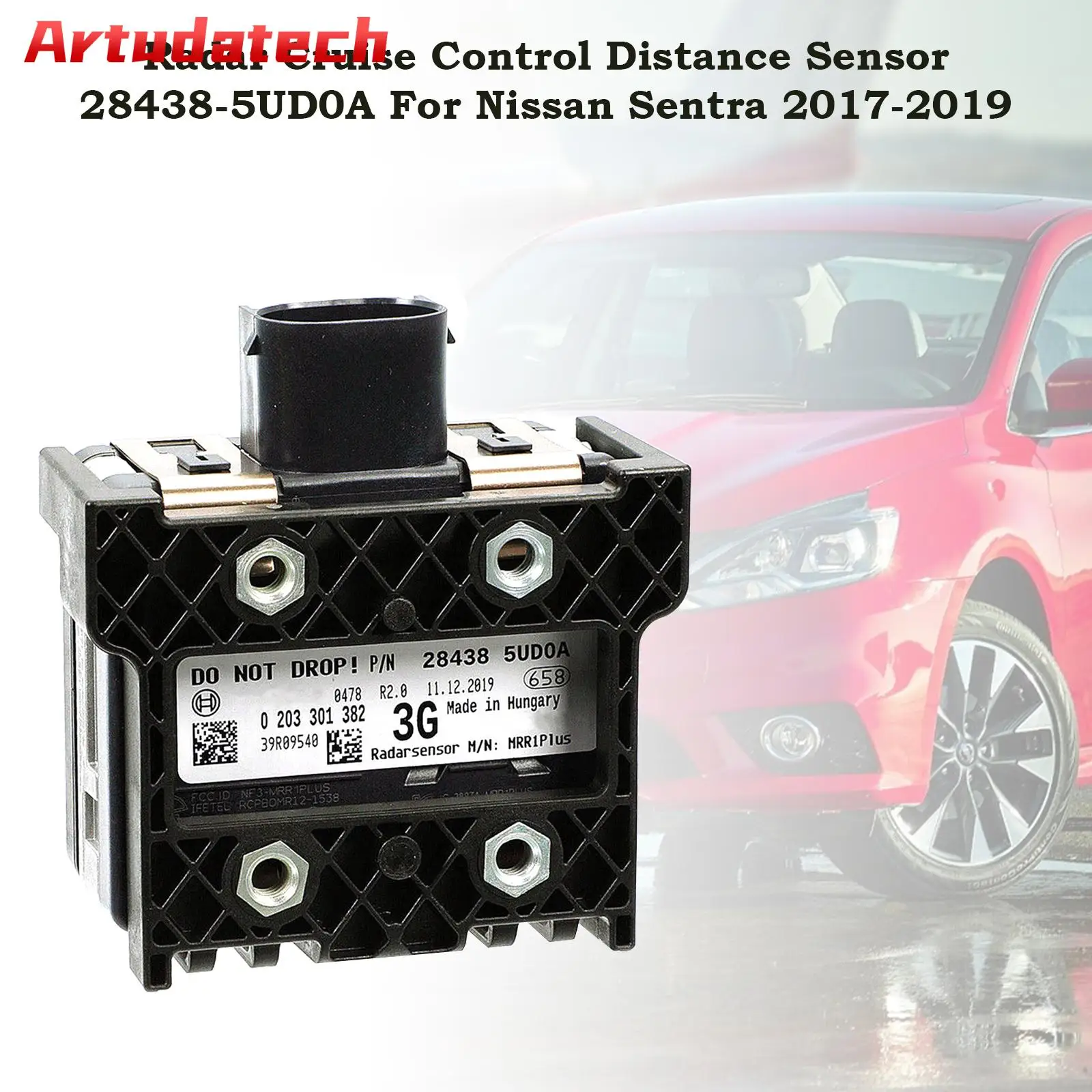 

Artudatech Cruise Control Distance Radar Sensor 28438-5UD0A For Nissan Sentra 2017-2019