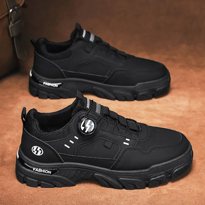 

Летняя мужская повседневная обувь, кожаные мужские кроссовки, удобные мягкие мужские туфли Wark Board, обувь на платформе для мужчин Кроссовки Мужские