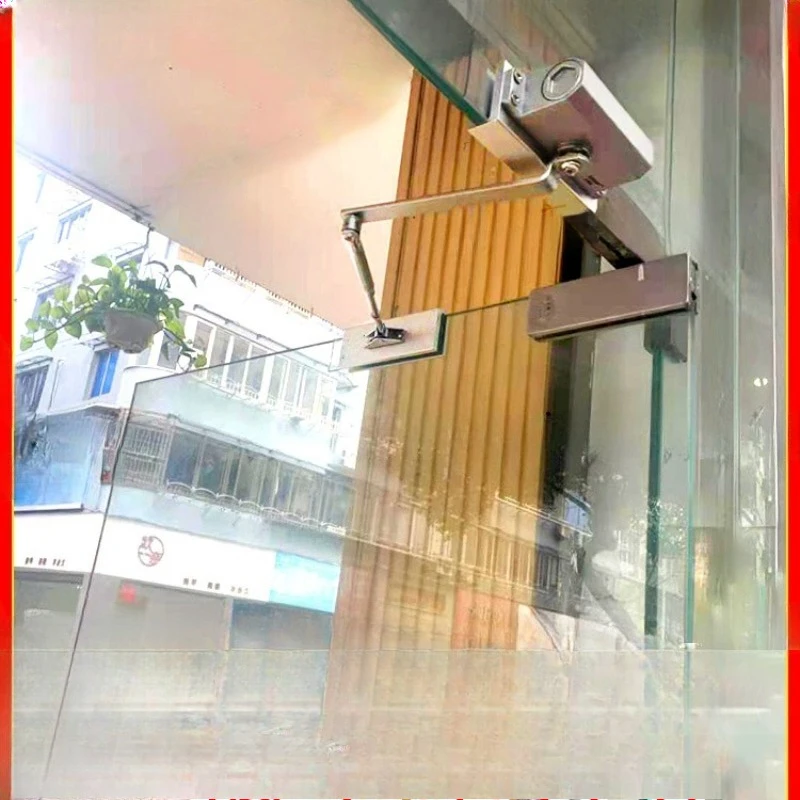 Glass door closers, buffer dampers, automatic buffers, and dedicated no-drill requirements