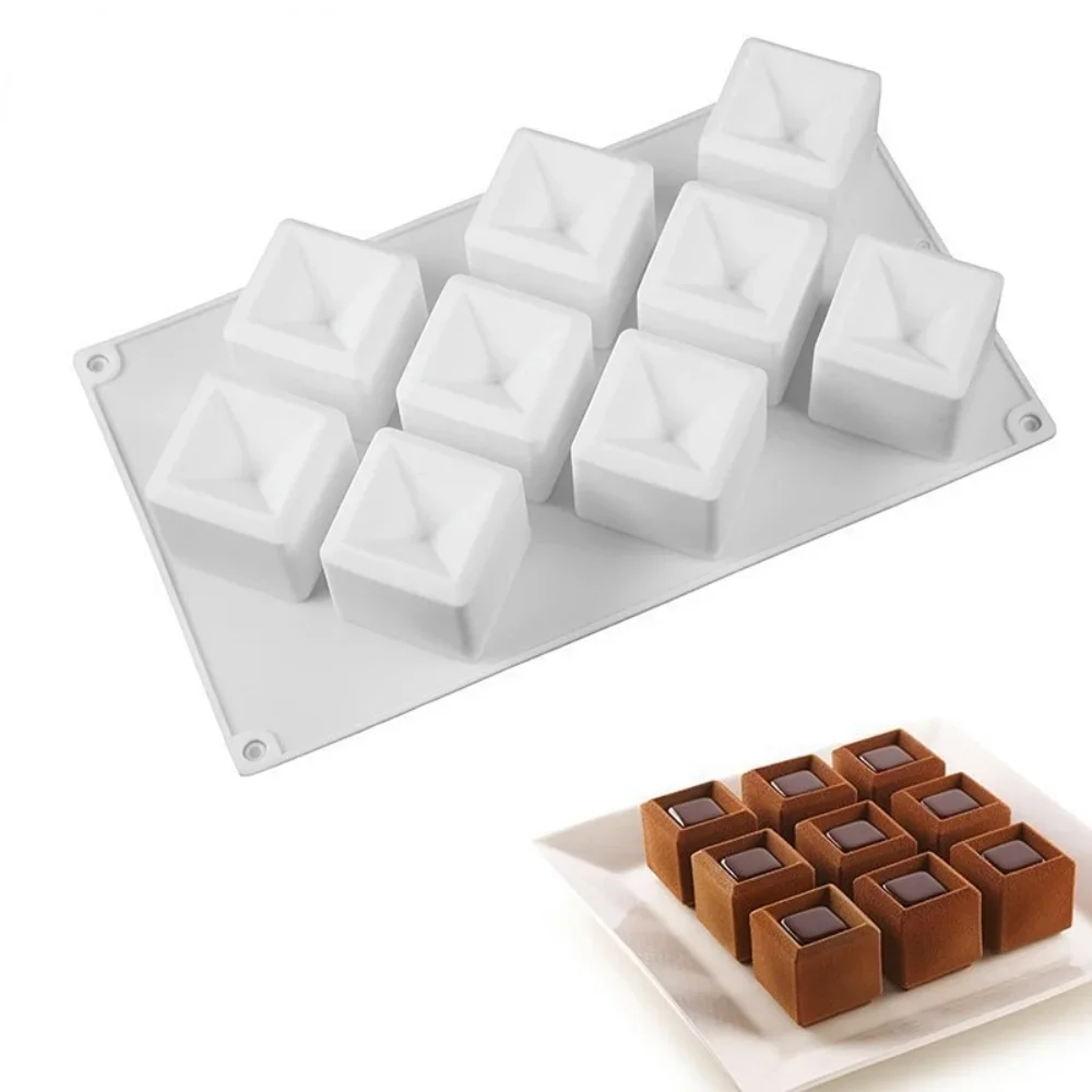 

Chocolate Mold Honeycomb Silicone Bakeware Birthday Cake Mould Cookie Decorating Tools Stencil Non-Stick Muffin Pan