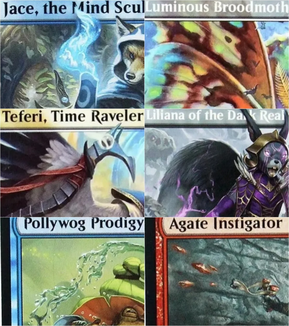 „Pollywog Prodigy/Agate Instigator“ Benutzerdefiniertes TCG Magical Proxy Game Hochwertige Proxy-Spielkarten Brettspiel Sammelkarten