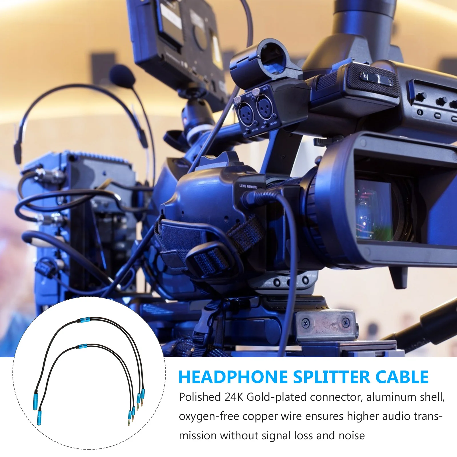 2 قطعة 3.5 مللي متر الصوت تمديد كابل مطلية بالذهب موصل الألومنيوم الإسكان الأكسجين الحرة الأسلاك النحاسية لسماعات الرأس ميكروفون