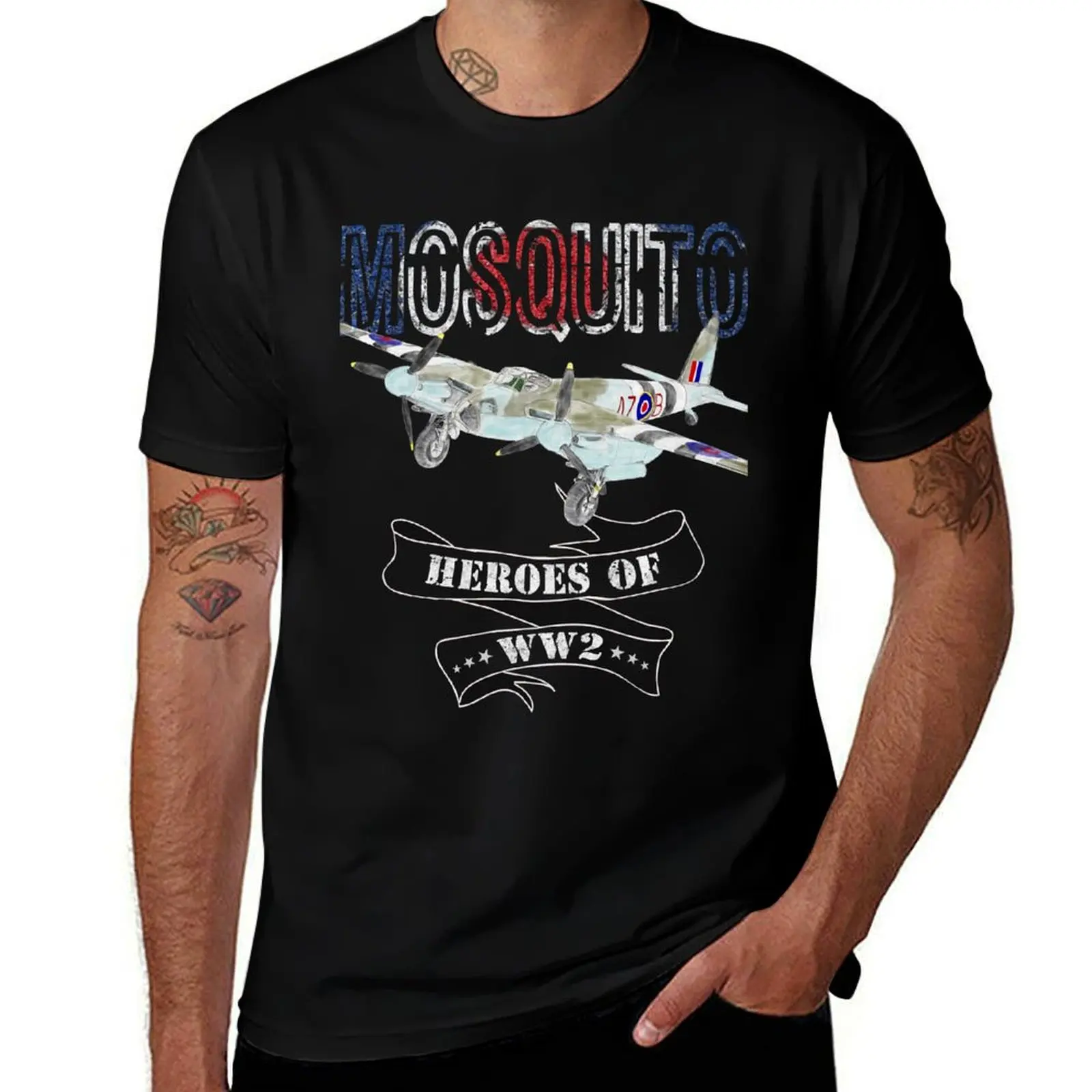 De Havilland Mosquito WWII Airplane - Original Design Classic T-Shirt man t shirt luxury T-Shirt