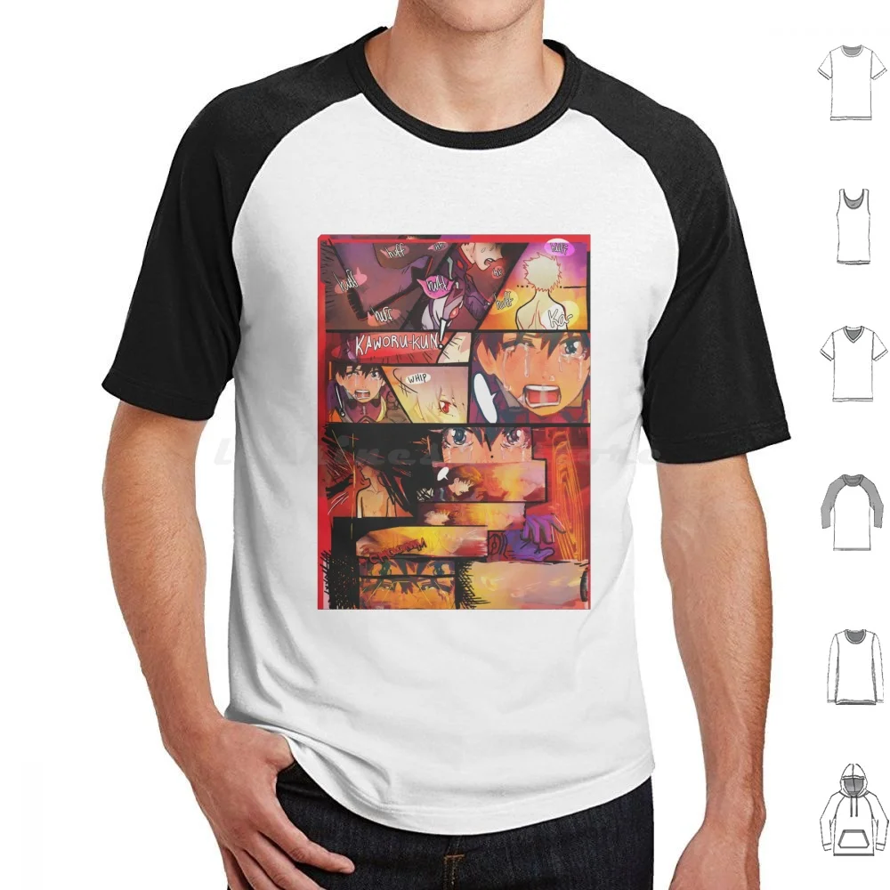 

Ней! Футболка Loop 50 Kawoshin 02, большой размер, 100% хлопок Kaworu Nagisa Kawoshin Kaworu X Shinji Shinji Shinkawo Kaworu Tabris