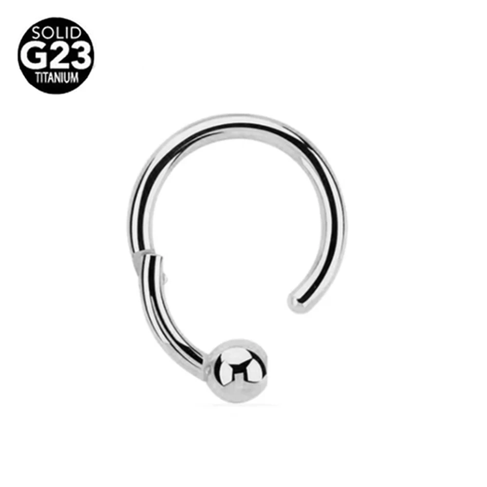 G23 Titanium Bee Septum Nose Ring Piercing