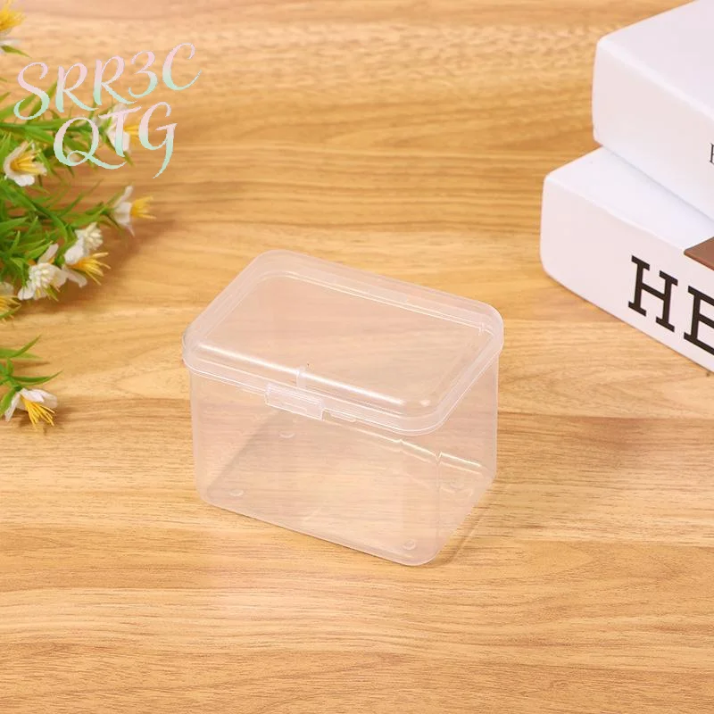 Hot Sale 6 Pcs Clear Plastic Storage Boxes, Transparent Organizer Containers For Home, Office & Kitchen Small Items