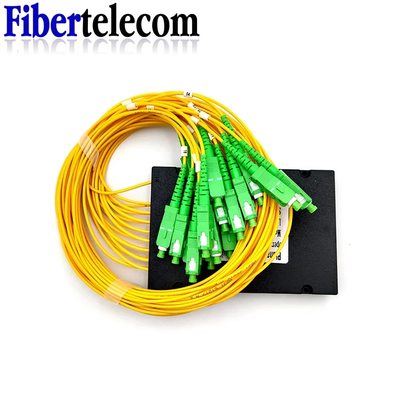 فاصل الألياف البصرية ، sc apc ، 1*2 ، 1*4 ، 1*8 صندوق موصل ، الفاصل