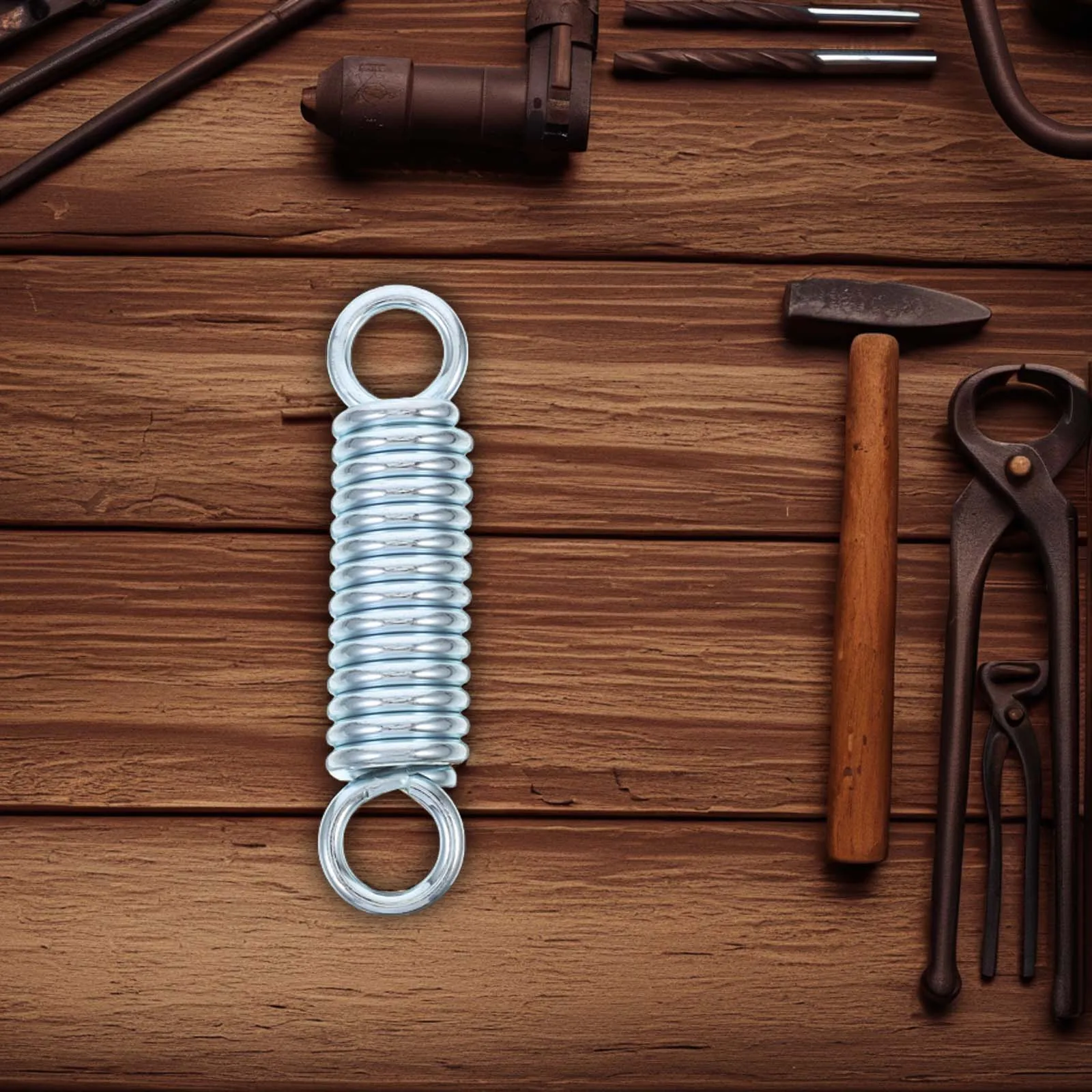 1Pc Galvanized Hammock Swing Spring For Punching Bag Suspension Chair Heavy Duty Extension Spring