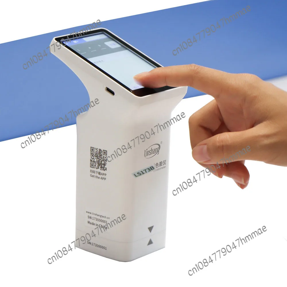 Digital Colorimeter Color Difference Anayzer with 3.5-inch Smart Touch Screen Rechargeable Lithium Battery