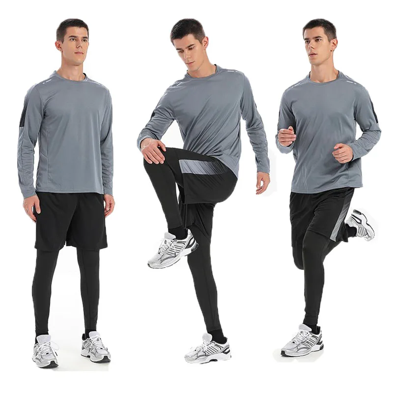 

Adult Long-Sleeve Sports Outfits for Men and Women Breathable Comfortable and Ideal for Athletic Training