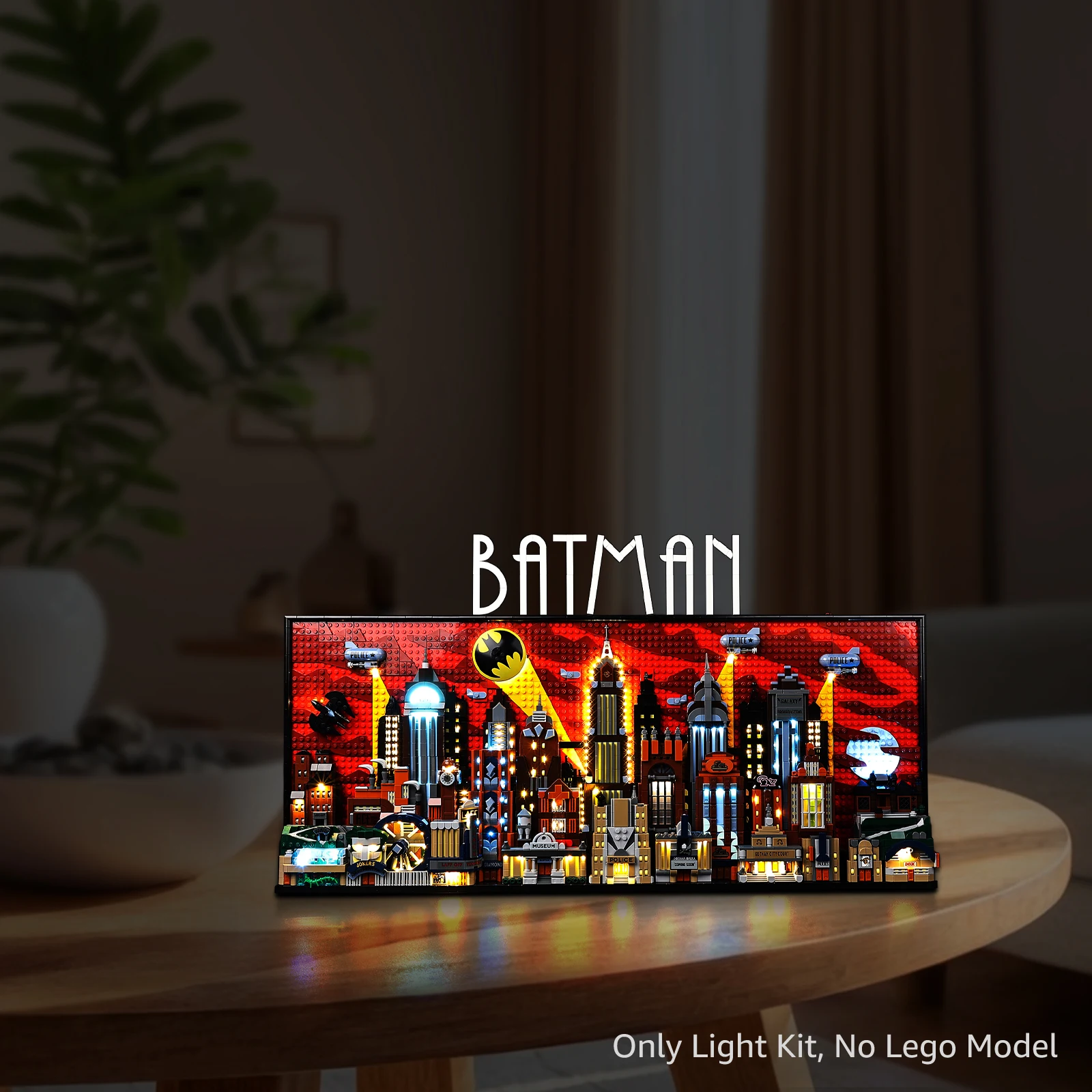LED-Beleuchtungsset passend für LEGO Batman: The Animated Series Gotham City 76271 Bausteine