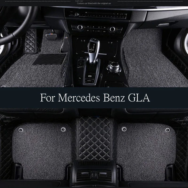 

Special Floor Pad for Mercedes Benz GLA H247 180 250 200d 2020~2023 TPE Waterproof Full Cover Space Ttrunk Mat Rug trunk mat