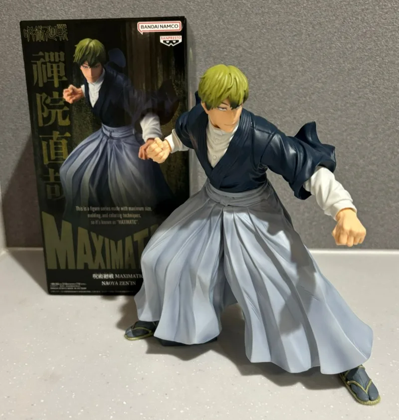 

BANPRESTO MAXIMATIC Jujutsu Kaisen Zenin Naoya Anime Battle Pose Collectible Model Toy Gift for Fans Home Decor Desktop Ornament