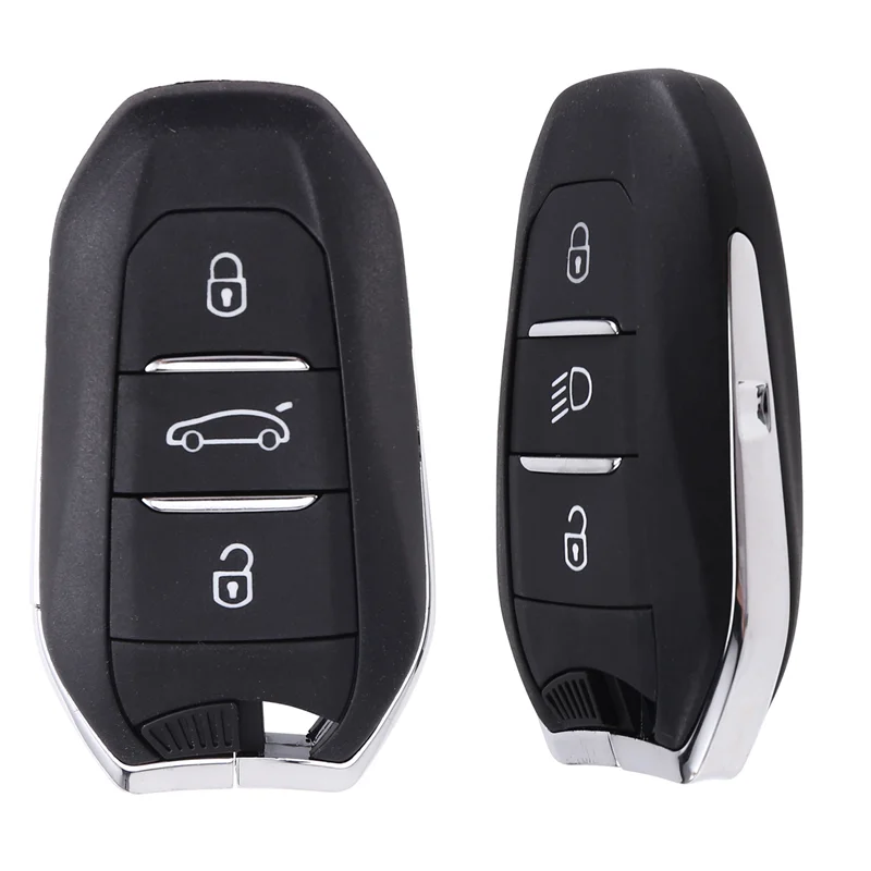 

Для Citroen C3 C4 для Opel HU83 4A чип 433 МГц умный дистанционный ключ от машины (2 шт.) для 307 308 3008 508 5008