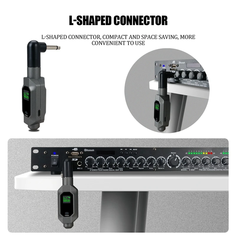 Imagem -04 - Microfone Transmissor Receptor sem Fio Conectado ao Sistema Xlr Microfone Condensador Dinâmico a Durável 48v