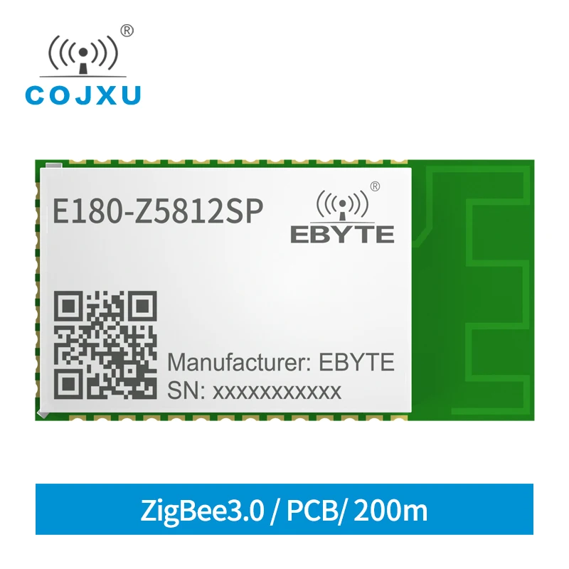 ZigBee3.0 TLSR8258 2.4GHz 12dbm Wireless Transceiver Receiver Module Low Power Touch Link PCB Antenna cojxu E180-Z5812SP