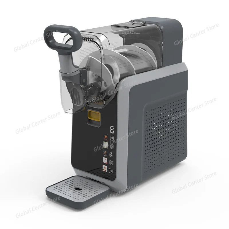 

Машина для приготовления слякоти и напитков: компактная бытовая установка для холодных напитков, смузи, молочных коктейлей, ледяной крошки с функцией автоматической очистки