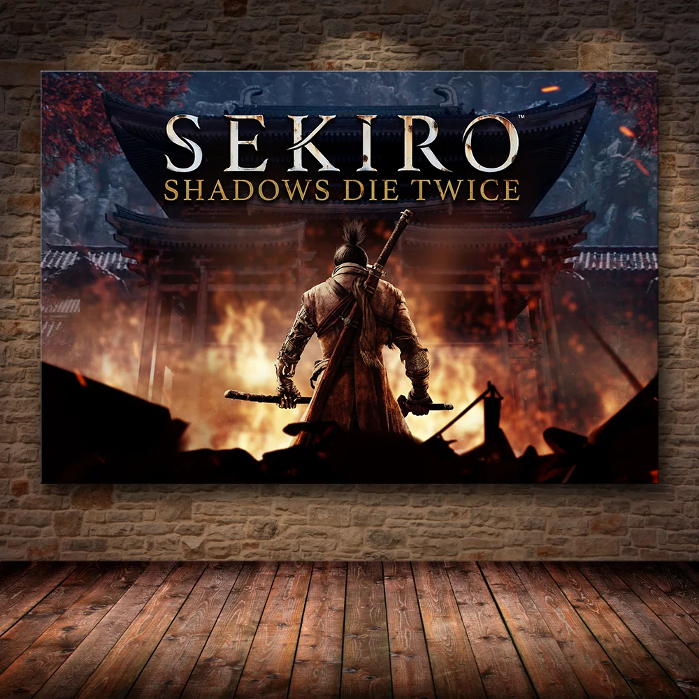 Unframed The Poster Decoration Painting of Sekiro: Shadows Die Twice on HD Canvas  canvas painting art