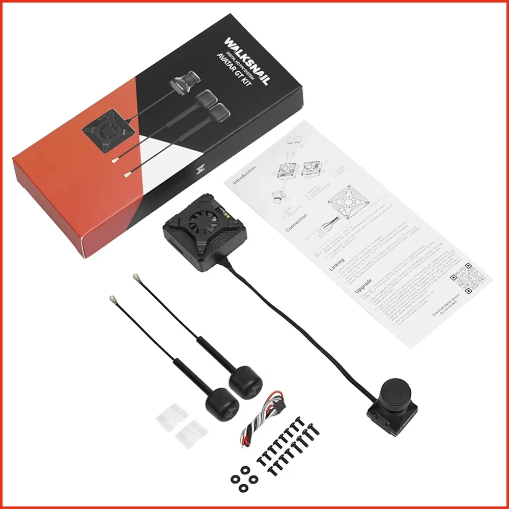 CaddxFPV Caddx FPV Walksnail Avatar GT KIT Avatar 1080P HD Pro Kamera/Avatar GT 2W Vtx für RC FPV Drohne
