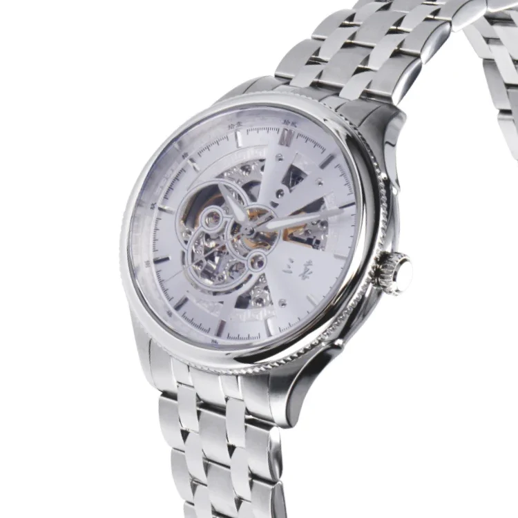 SanYuan Mechanical Automatic Movement Watch For Man See-through Strict Tolerance Precision Premium Watch