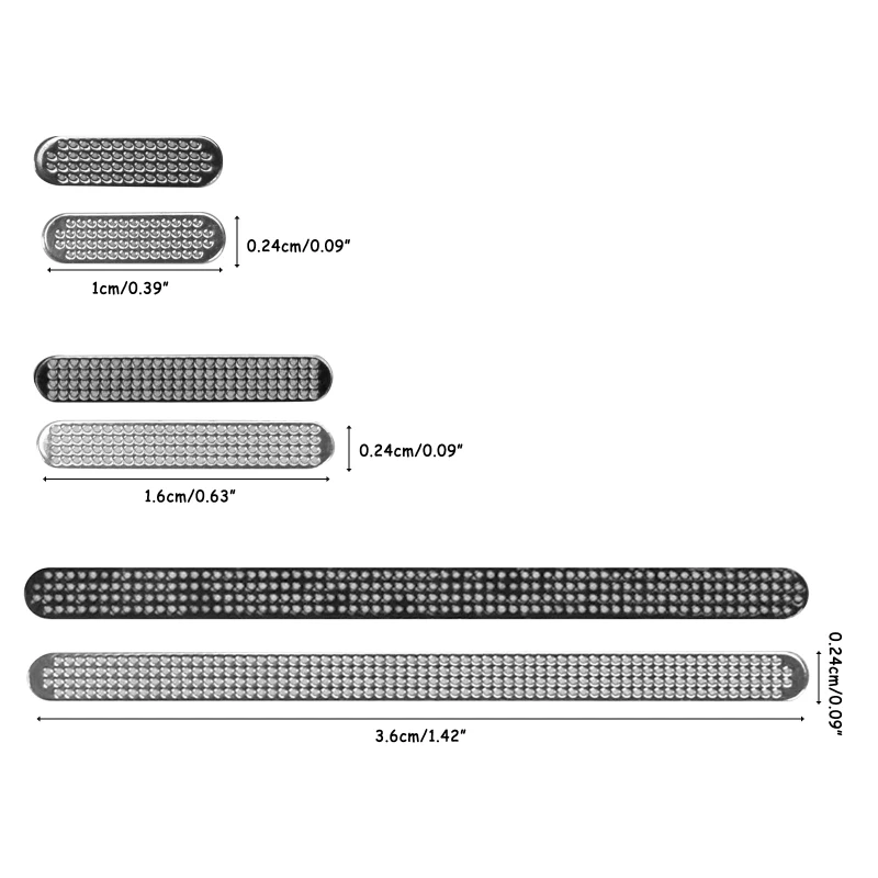 Dropship Duurzame Metalen Anti-stofnetstickers voor iPhone12/13 telefoon Luidspreker Stofkap voor Bescherming Trompet