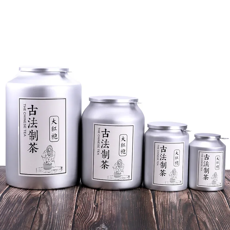 Tea canisters, powders, aluminum bottles, creams, chemical packaging