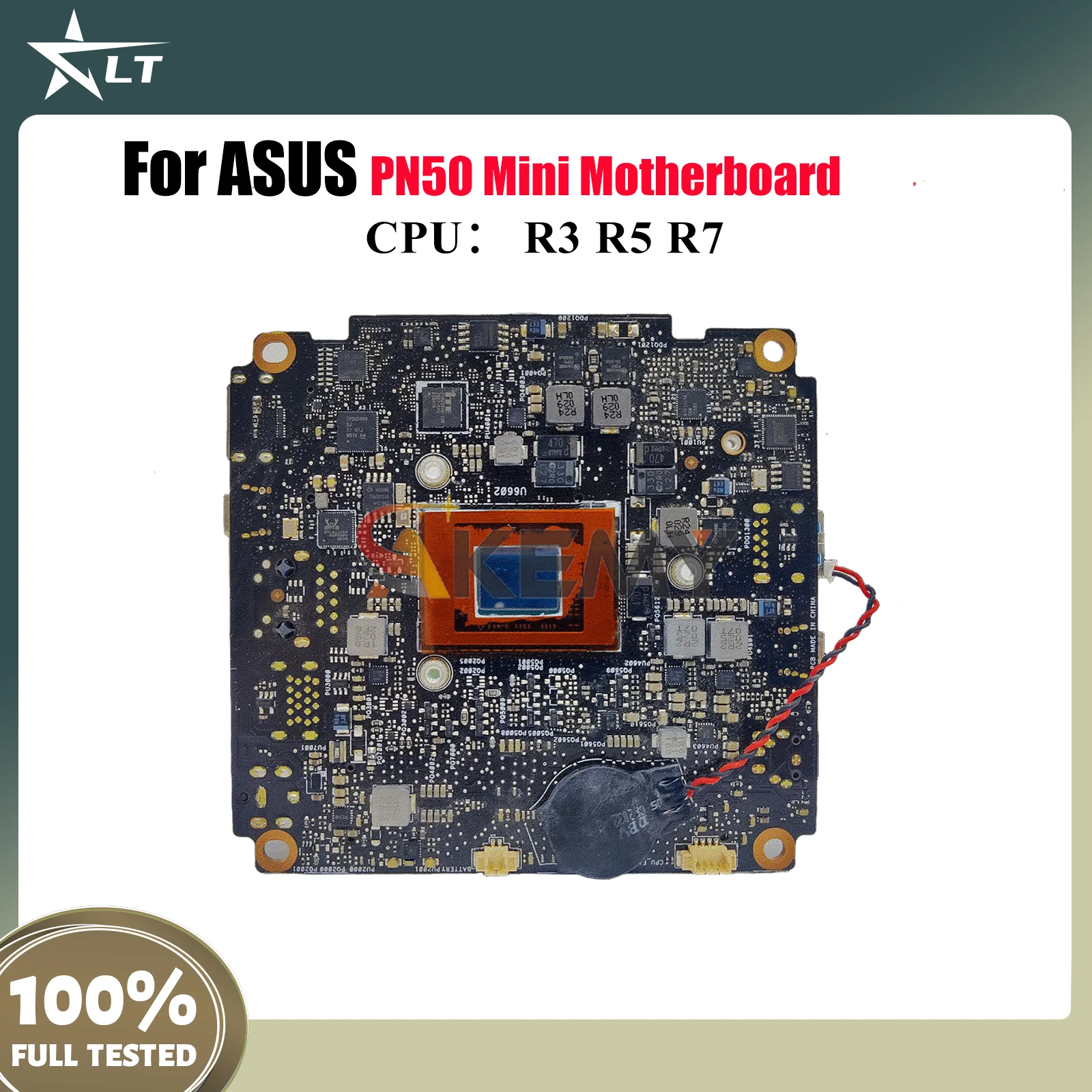 

PN50 Laptop Motherboard For ASUS Mini PC PN50 PN50 Notebook Mainboard With R3 R5 R7 CPU 100% tests OK fast shipping High quality