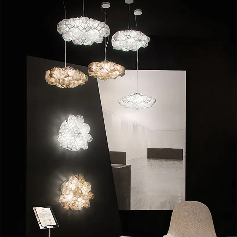 

Italy Design Led Pendant Lights Cloud Living Dining Room Bedroom Modern Acrylic Hanging Lamp Creative Kitchen Lighting Fixture