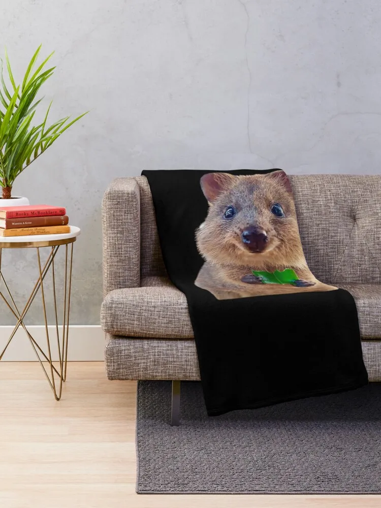 Quokka Throw Blanket warm winter Beach Blankets