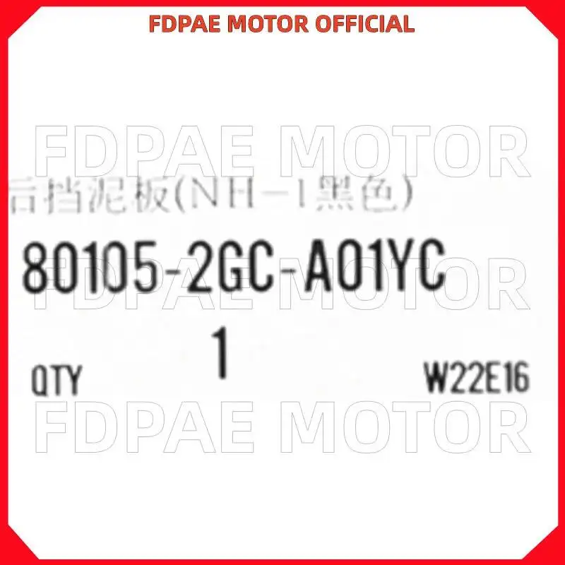 Rear Mudguard for Wuyang Honda Nx125 Ncr125