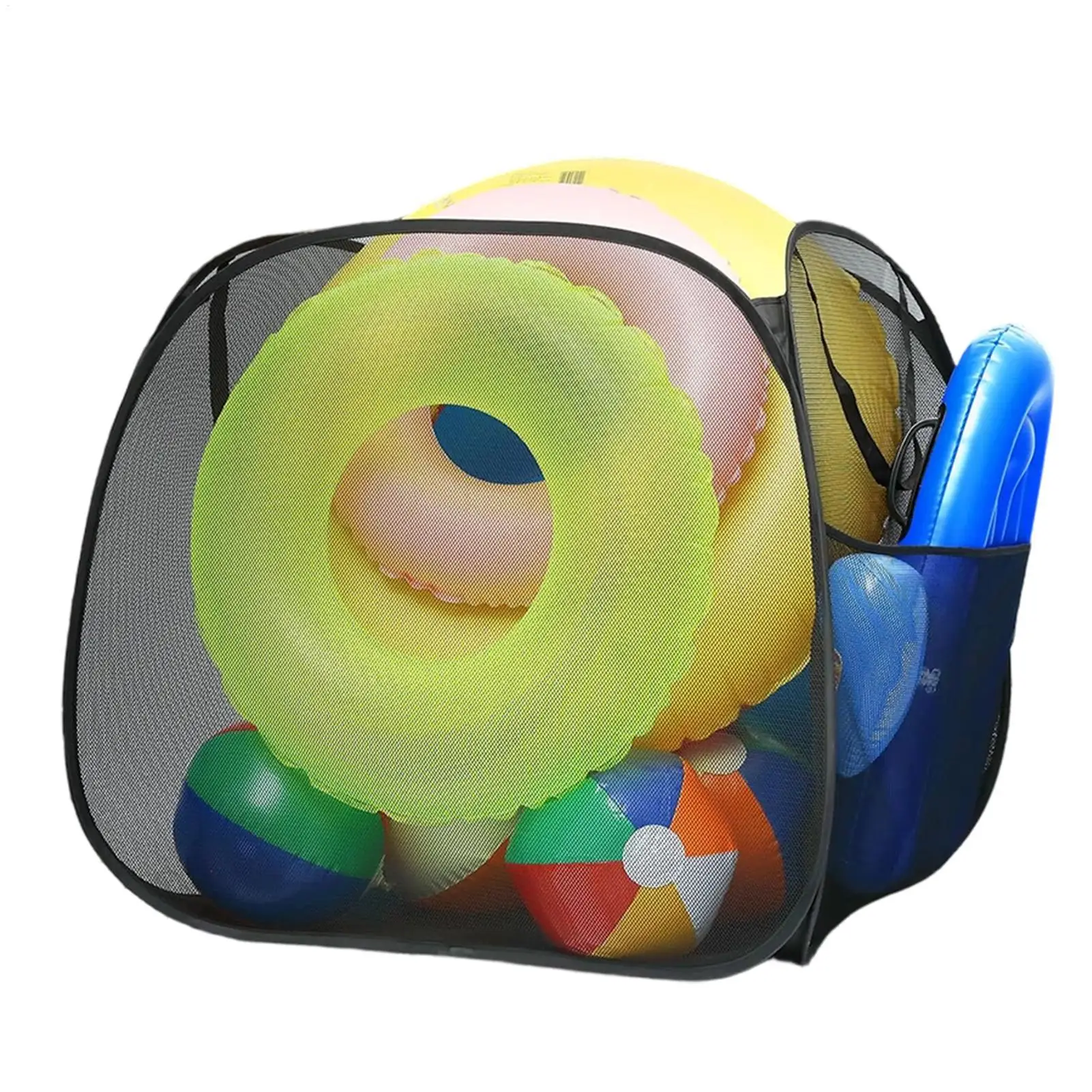 pool-accessory-storage-basket-large-capacity-foldable-container-swimming-accessories-pool-organizer-for-beach-balls-towels