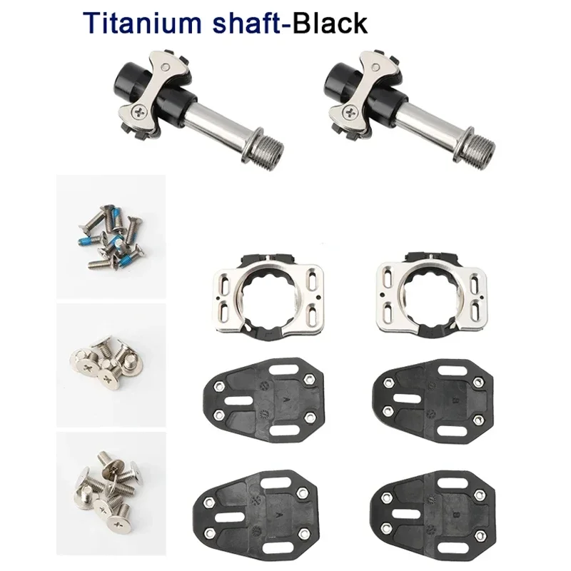 MEROCA Lollipop Road Bike 3 Sealed bearing Pedals Titanium/Steel