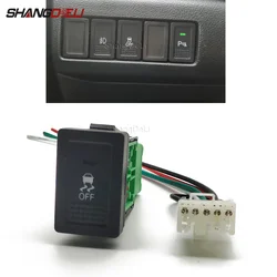 Car Led light Traction Control Switch Push Button ESC For Suzuki SX4 Swift Grand Vitara 2006 - 2016 Accessories