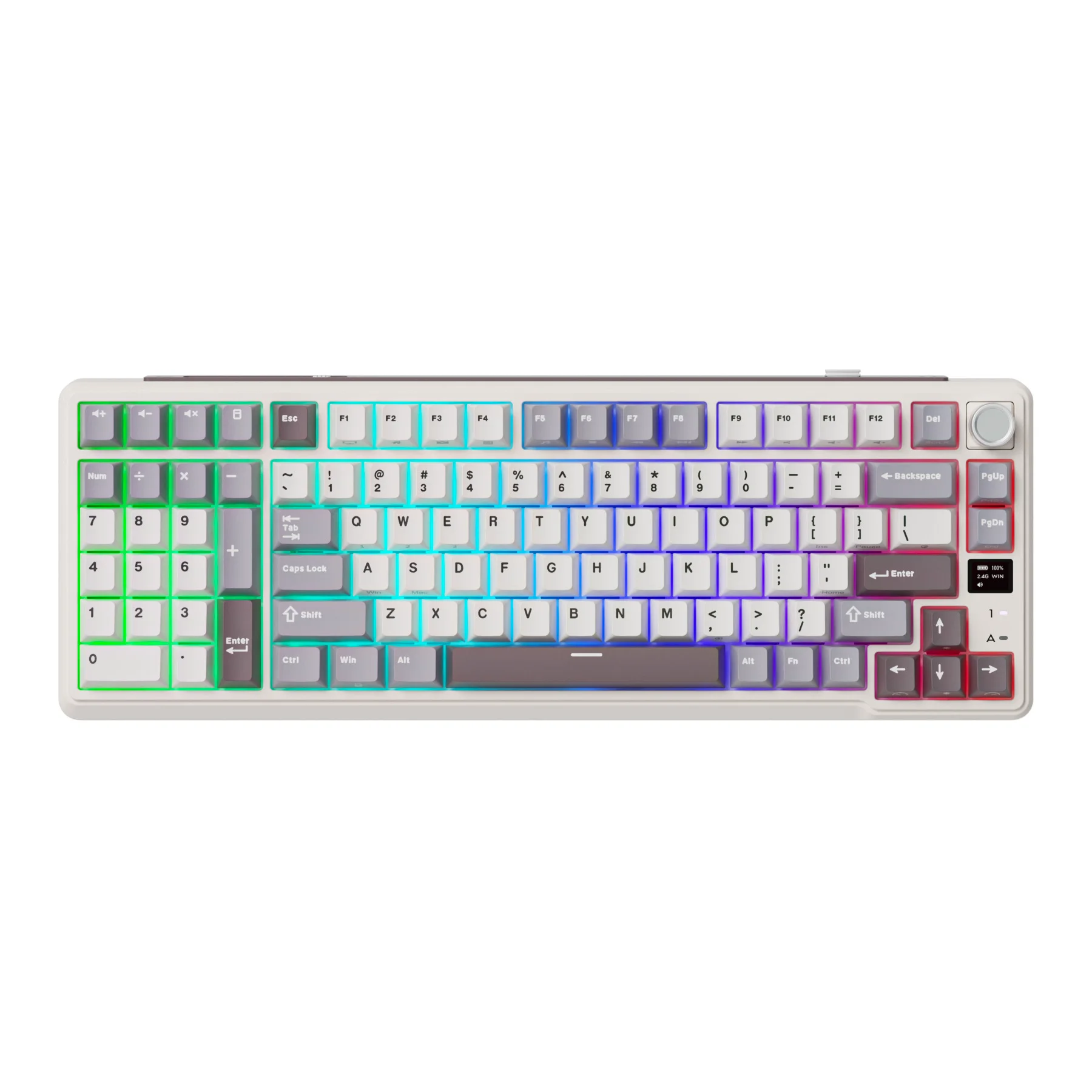 RK ROYAL KLUDGE L98 ガスケット ワイヤレス メカニカル キーボード 