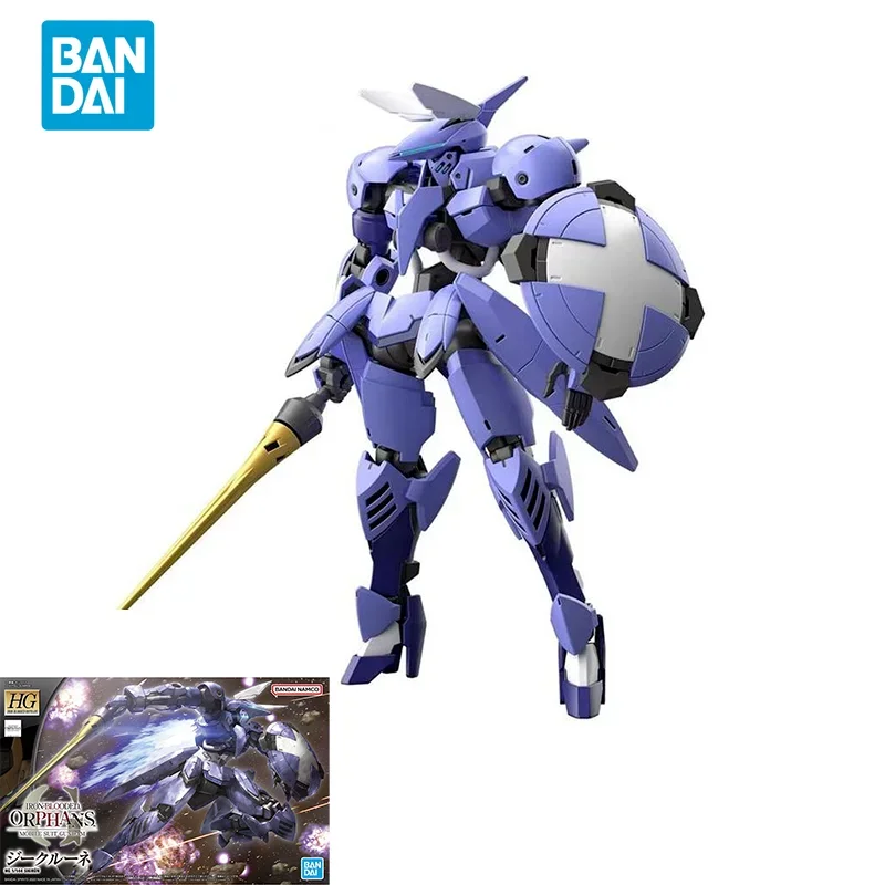 Bandai Original Gundam Anime Figure HG IBO 1/144 Gundam Sigrun Action Figure Assembly Model Toys Collectible Gifts for Kids