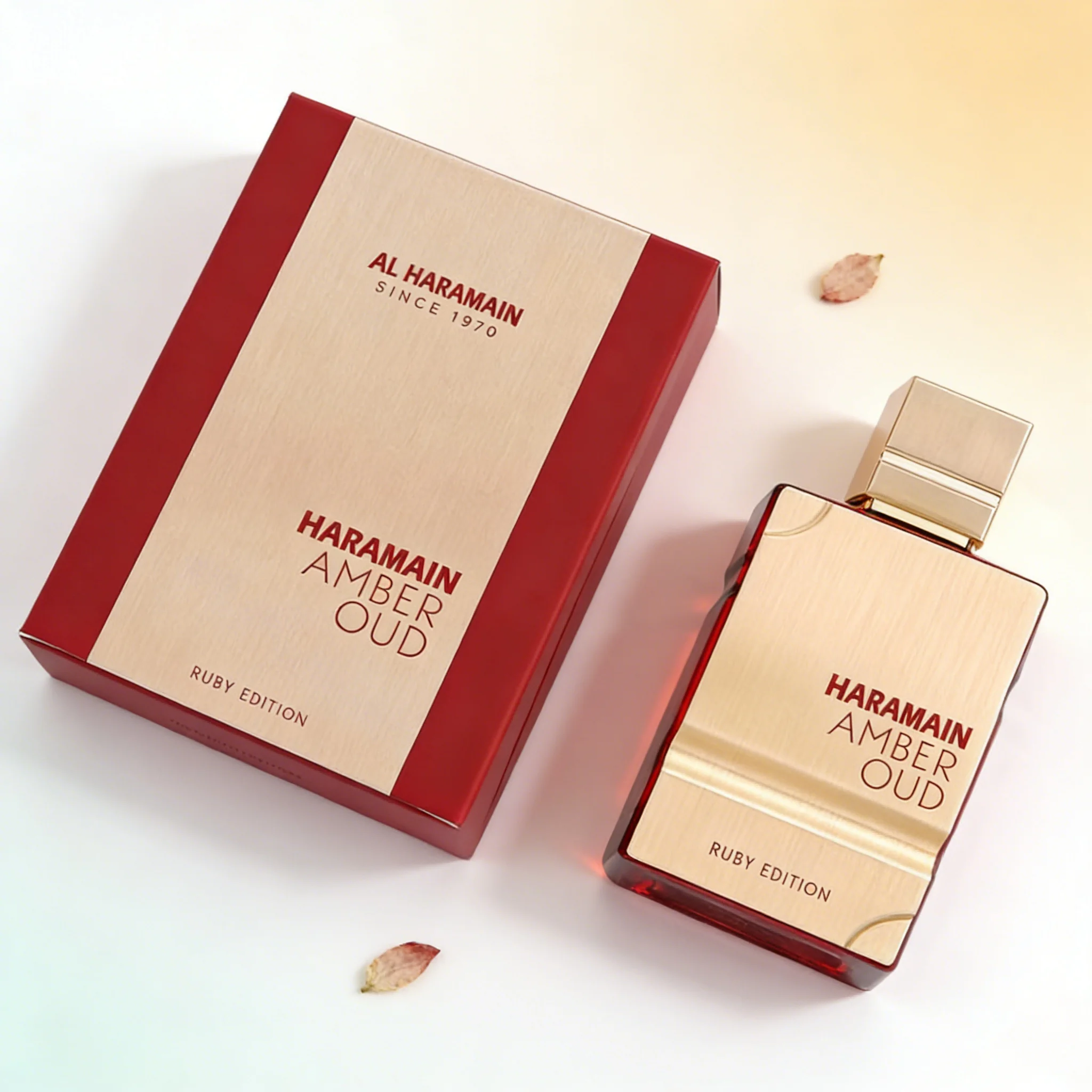 

Al Haramain Amber Oud Ruby Edition 2oz Eau de Parfum, Unisex Luxury Perfume, Amber, Oud & Aromatic Notes